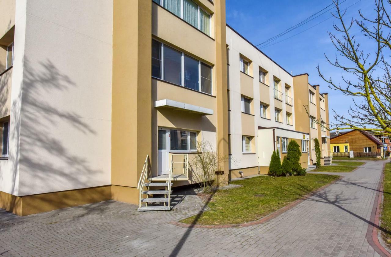 Baltieji Senamiescio Apartamentai Prie Aqua Parko Druskininkai Exterior photo